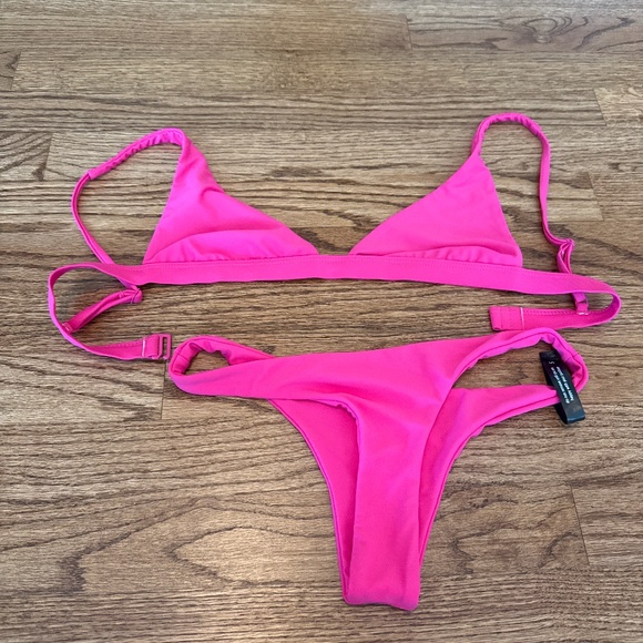 ARK swim Pink Bikini Set - Picture 1 of 7